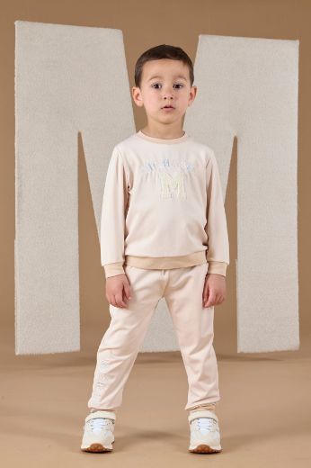 Picture of Mitch & Son Addy Beige Tracksuit