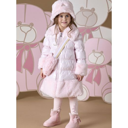 Picture of A Dee Girls Sarah Pink Coat