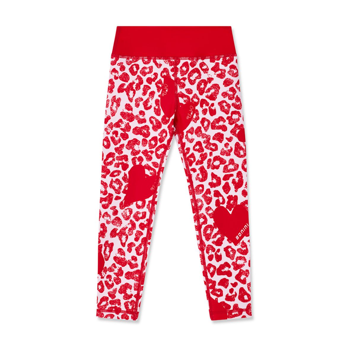 Picture of Bonini Sprint Red Leopard Leggings