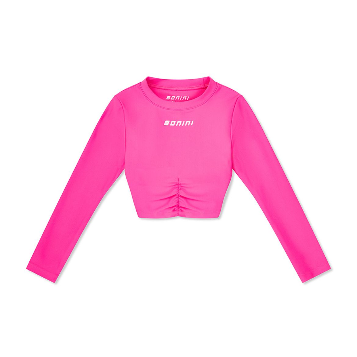 Picture of Bonini Aspire Pink L/S Crop Top