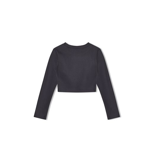 Picture of Bonini Aspire Black L/S Crop Top