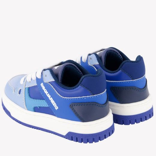 Picture of D Squared Boys Blue Trainers