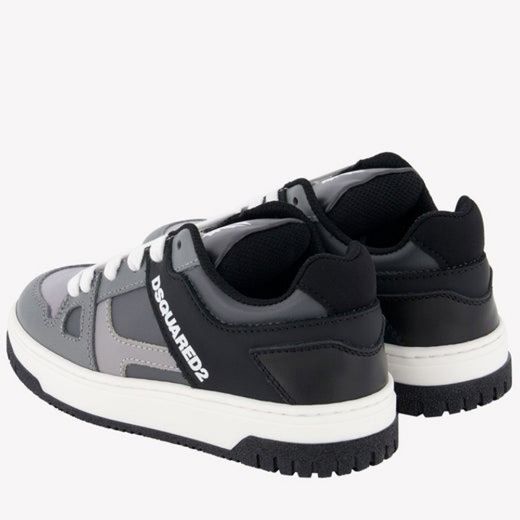 Picture of Dsquared Boys Grey Trainers