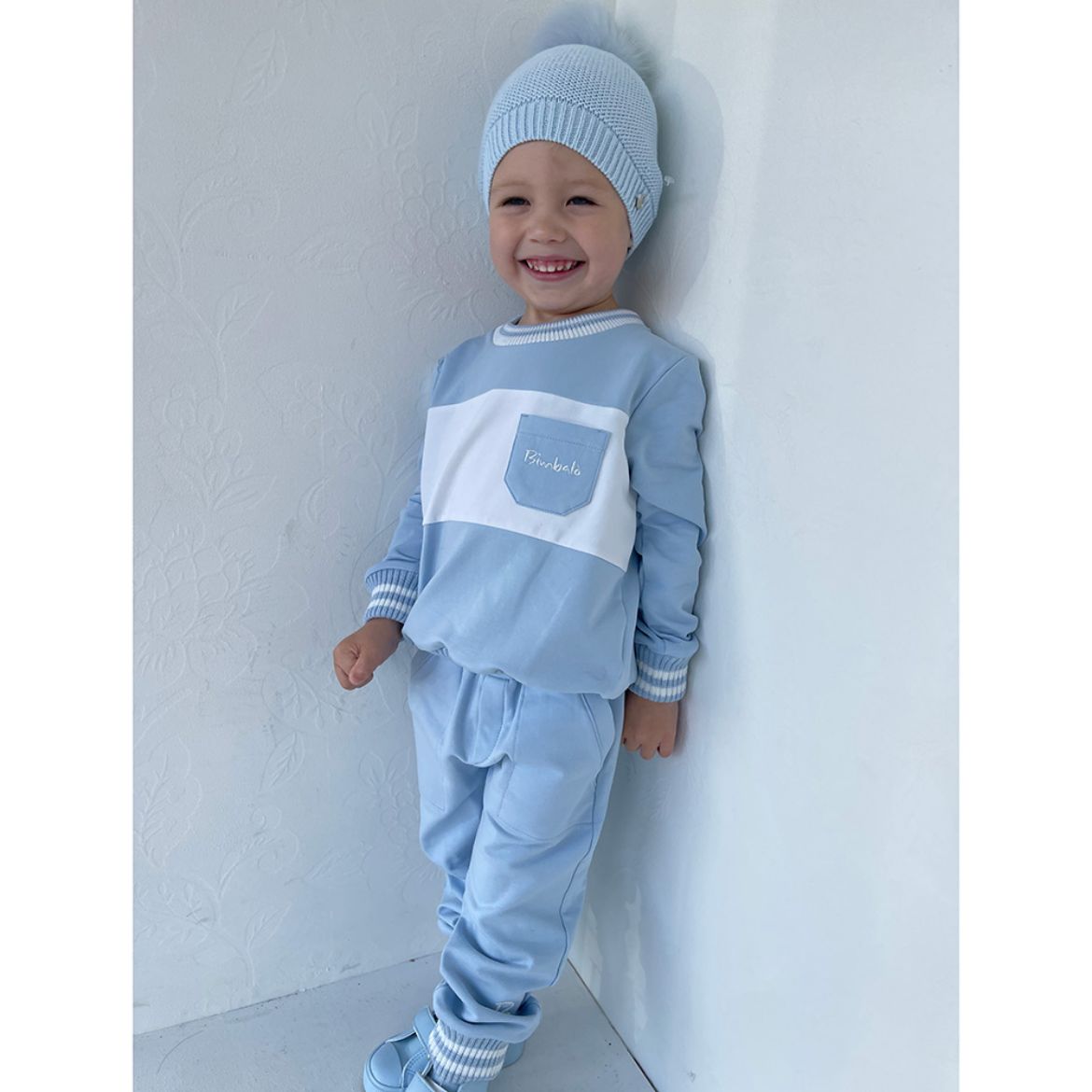 Baby boy blue tracksuit online