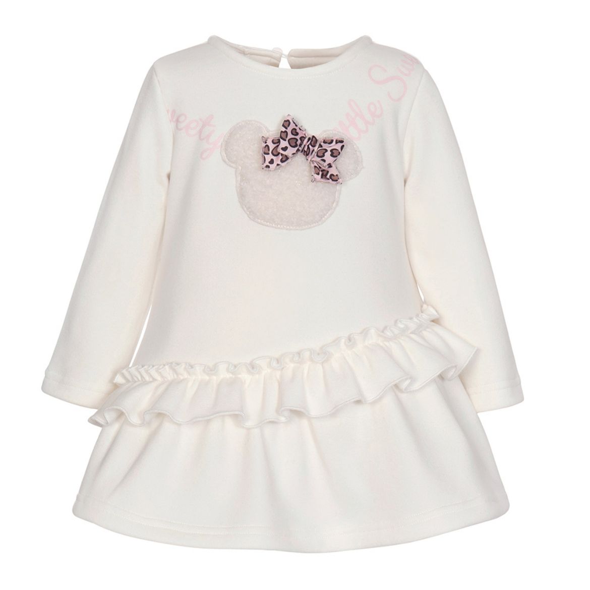 Picture of Balloon Chic Girls Cream Dress