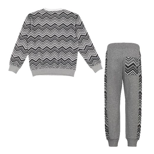 Picture of Missoni Boys Grey Tracksuit