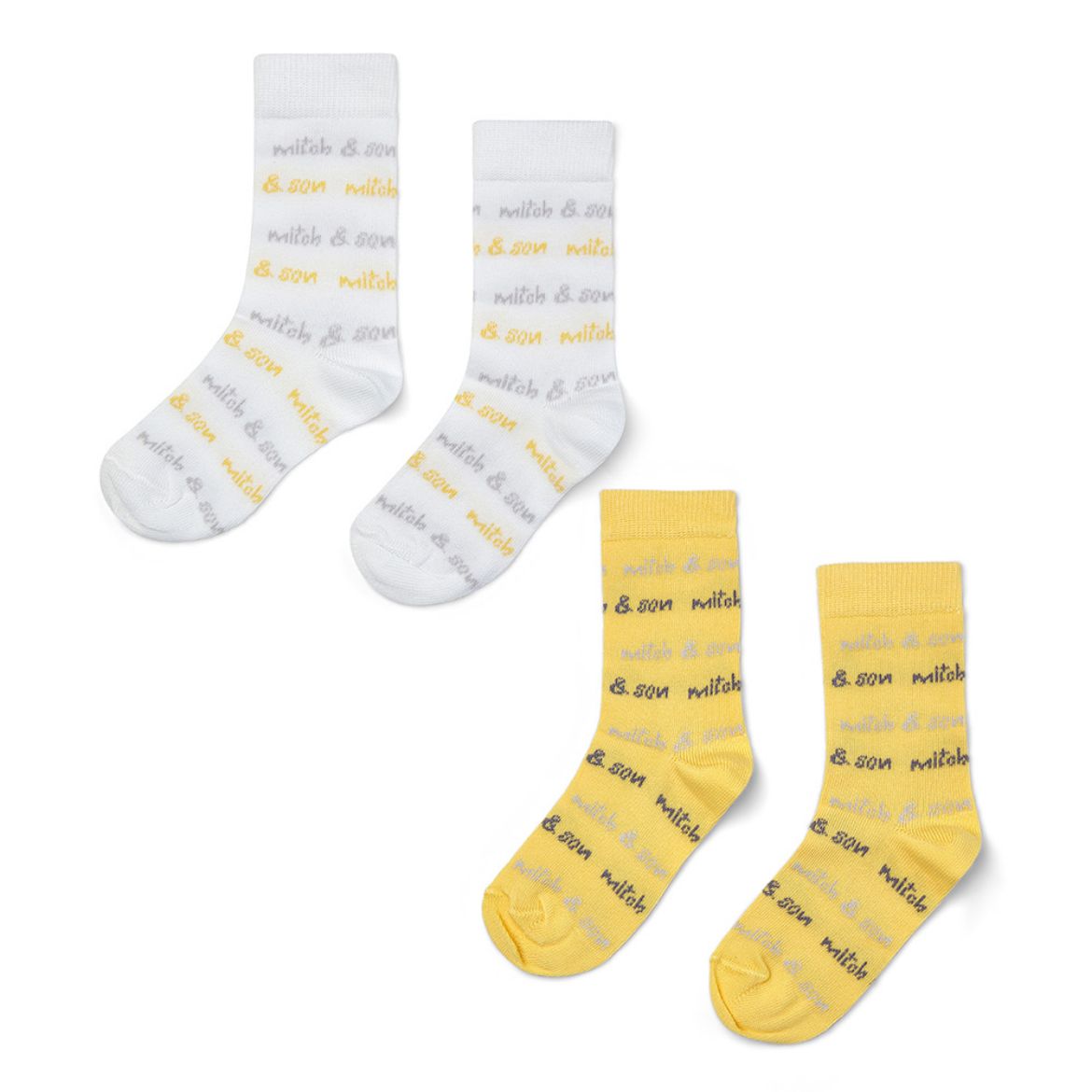 Picture of Mitch & Son Goliath Yellow Pack of Socks