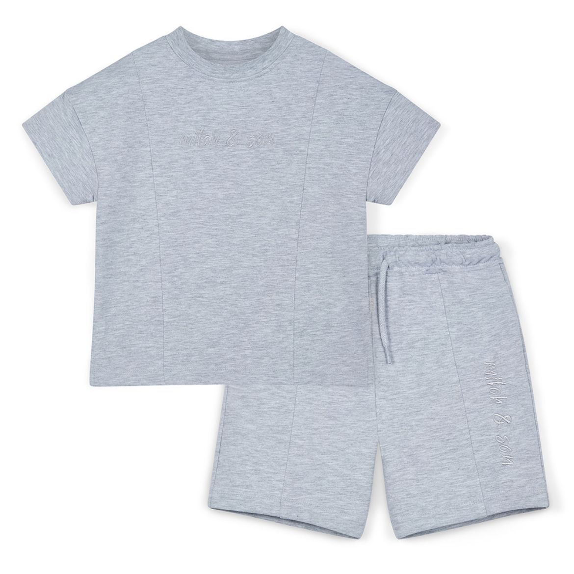 Picture of Mitch & Son Griffin Grey Short Set