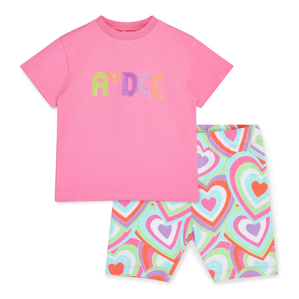 Picture of A Dee Ellie Pink Short Set