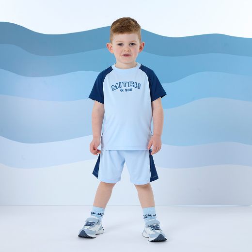 Picture of Mitch & Son Felix Blue Short Set