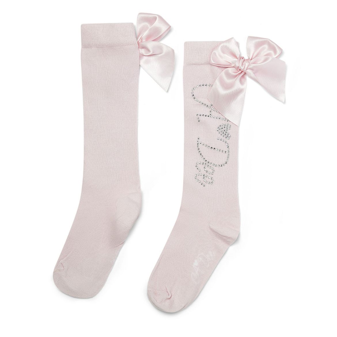 Picture of A Dee Charleigh Pink Bow Knee Socks