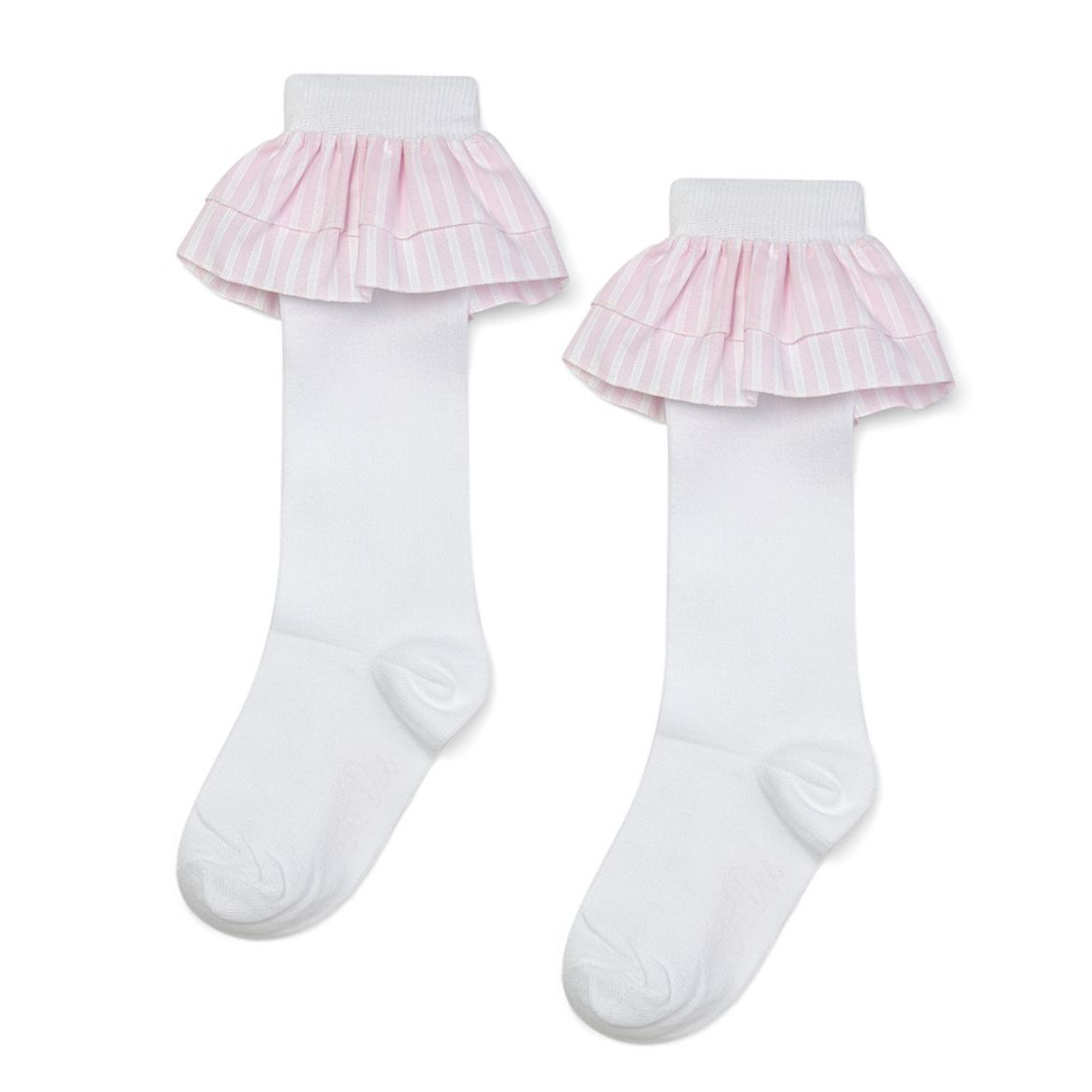 Picture of A Dee Colette White Frill Knee Socks