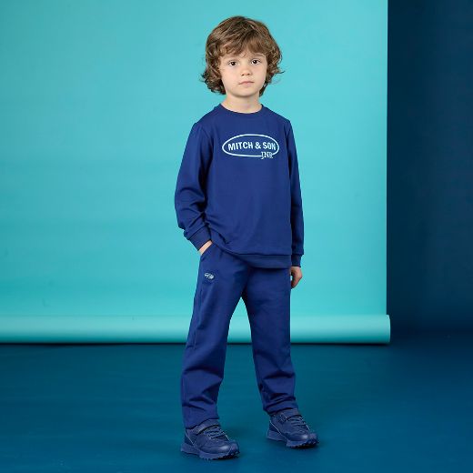 Picture of Mitch & Son Hamilton Navy Tracksuit