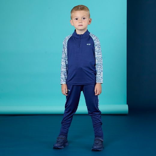 Picture of Mitch & Son Harrison Navy Space Dye Tracksuit