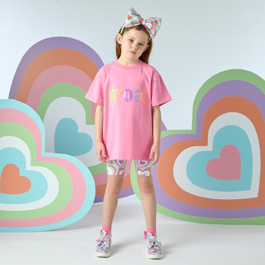 Picture of A Dee Ellie Pink Short Set