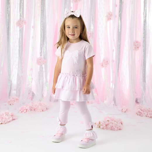 Picture of A Dee Cecelia Pink Bow Leggings Set