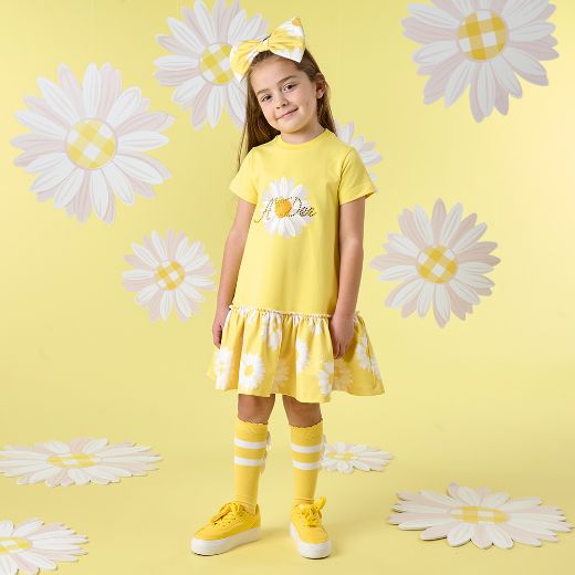 Picture of A Dee Dove Yellow Daisy Dress