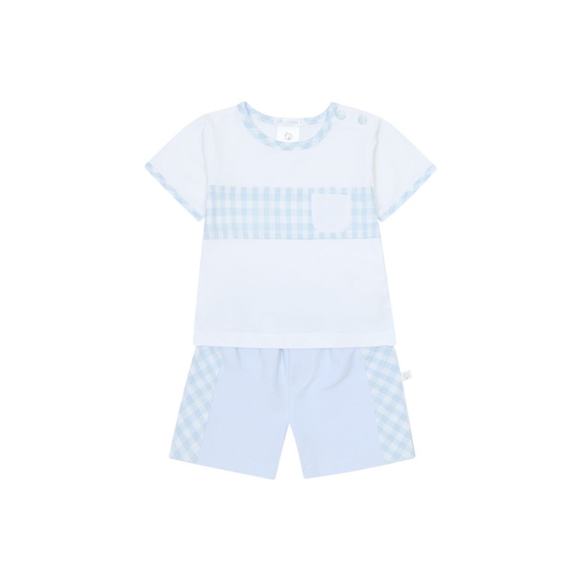 Picture of Deolinda Baby Boys Blue Short Set