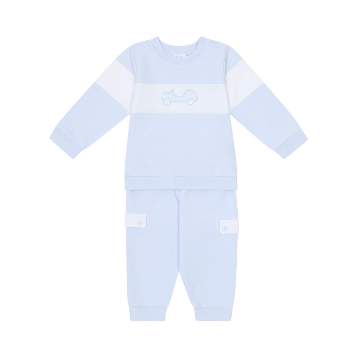 Picture of Deolinda Baby Boys Blue Tracksuit