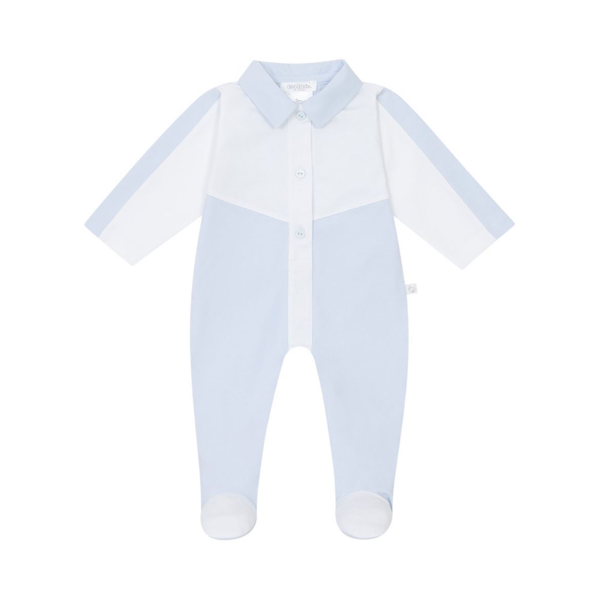 Picture of Deolinda Baby Boys Blue Babygrow