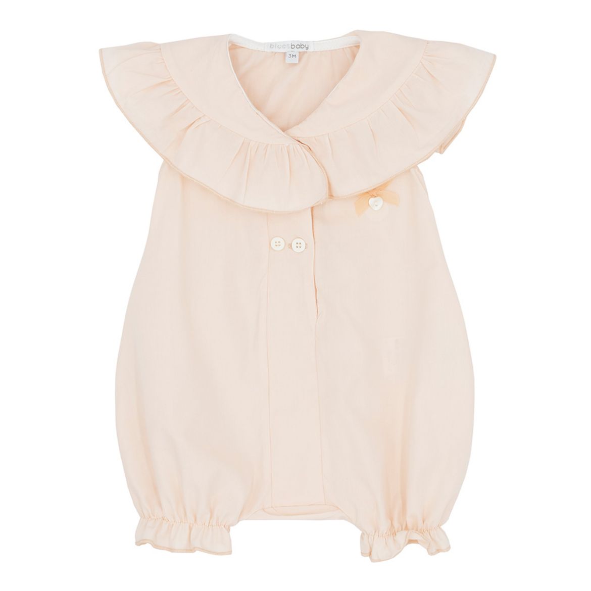 Picture of Blues Baby Girls Peach Short Romper