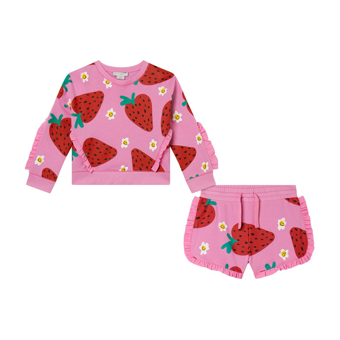 Picture of Stella Mc Cartney Strawberry Jumper & Short Set