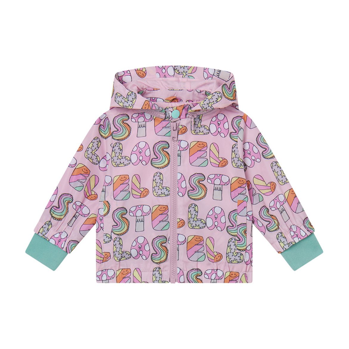 Picture of Stella Mc Cartney Baby Pink Logo Jacket