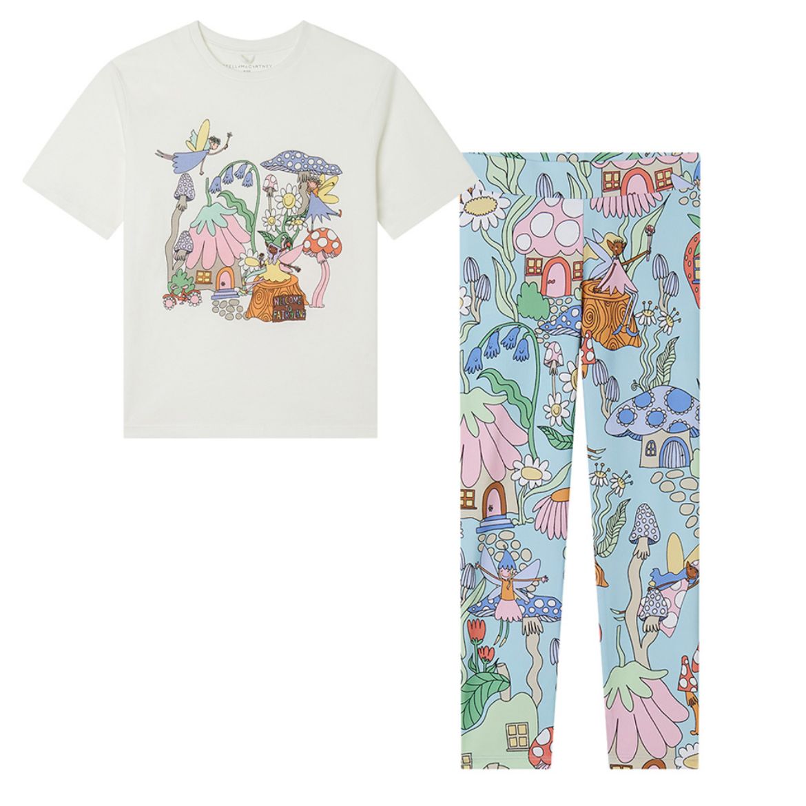 Picture of Stella Mc Cartney Mushroom Top & Leggings Set