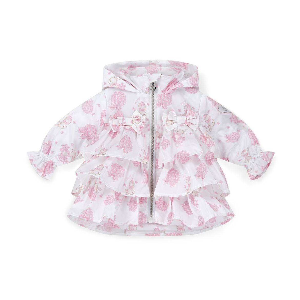 Picture of Little A Abbie White Bow Bunny Jacket