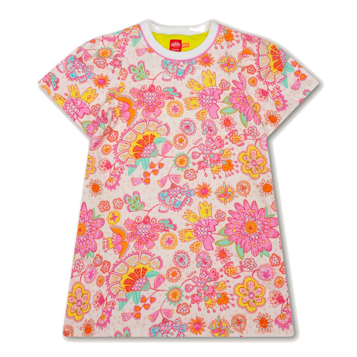 Picture of Oilily Girls Flower Printed Dress