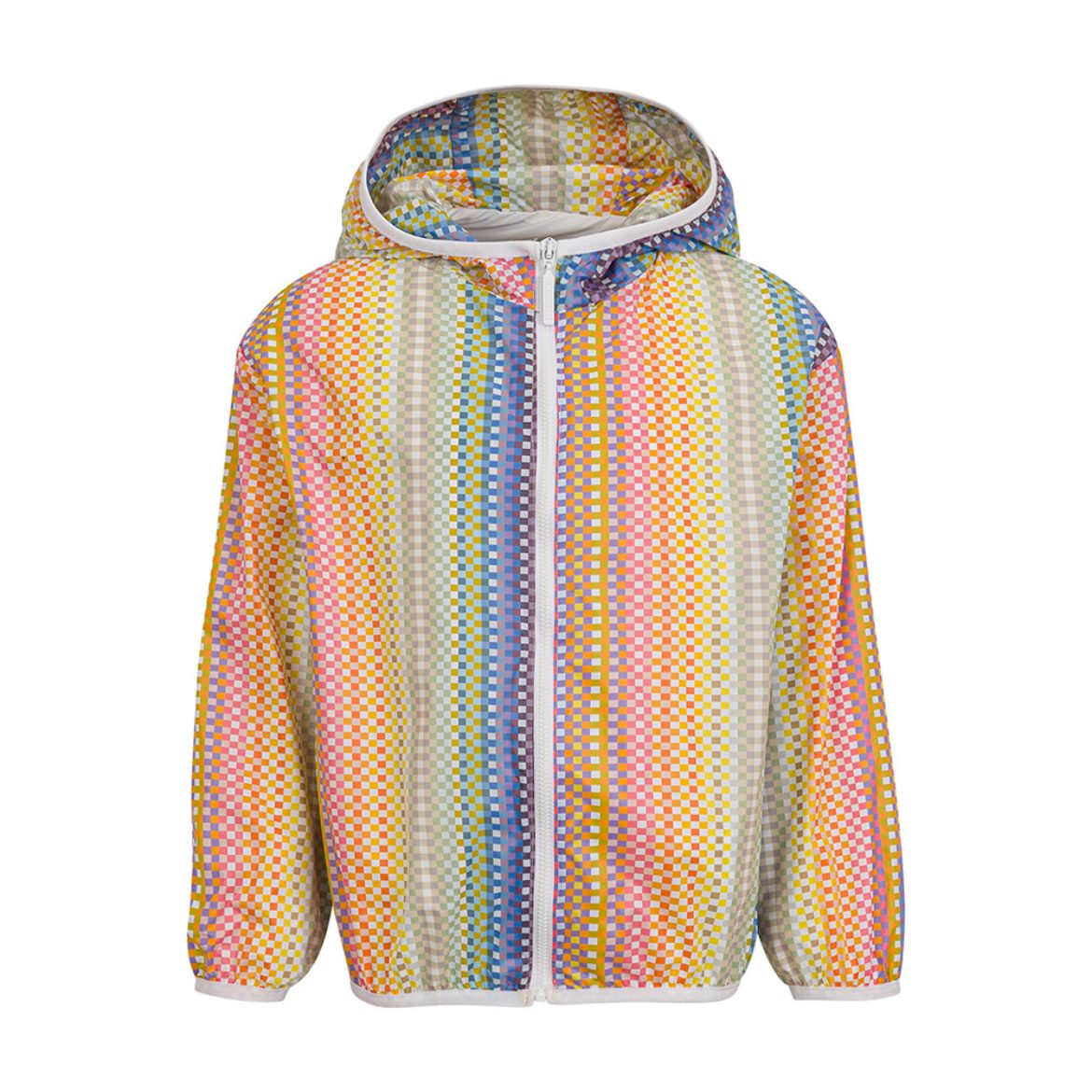 Picture of Missoni Girls Orange Zigzag Jacket