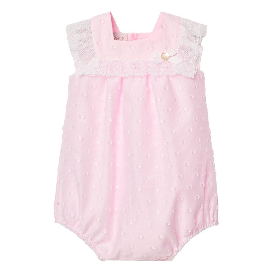 Picture of Paz Rodriguez Baby Girls Pink Romper