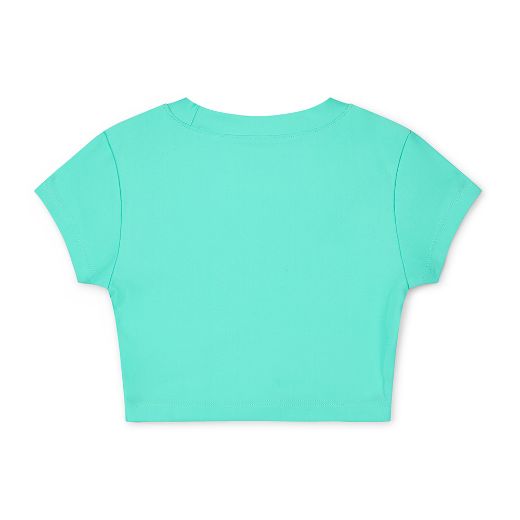 Picture of Bonini Mint Short Sleeve Crop Top